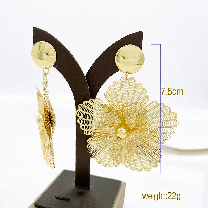 Golden Blossom Earring image 4