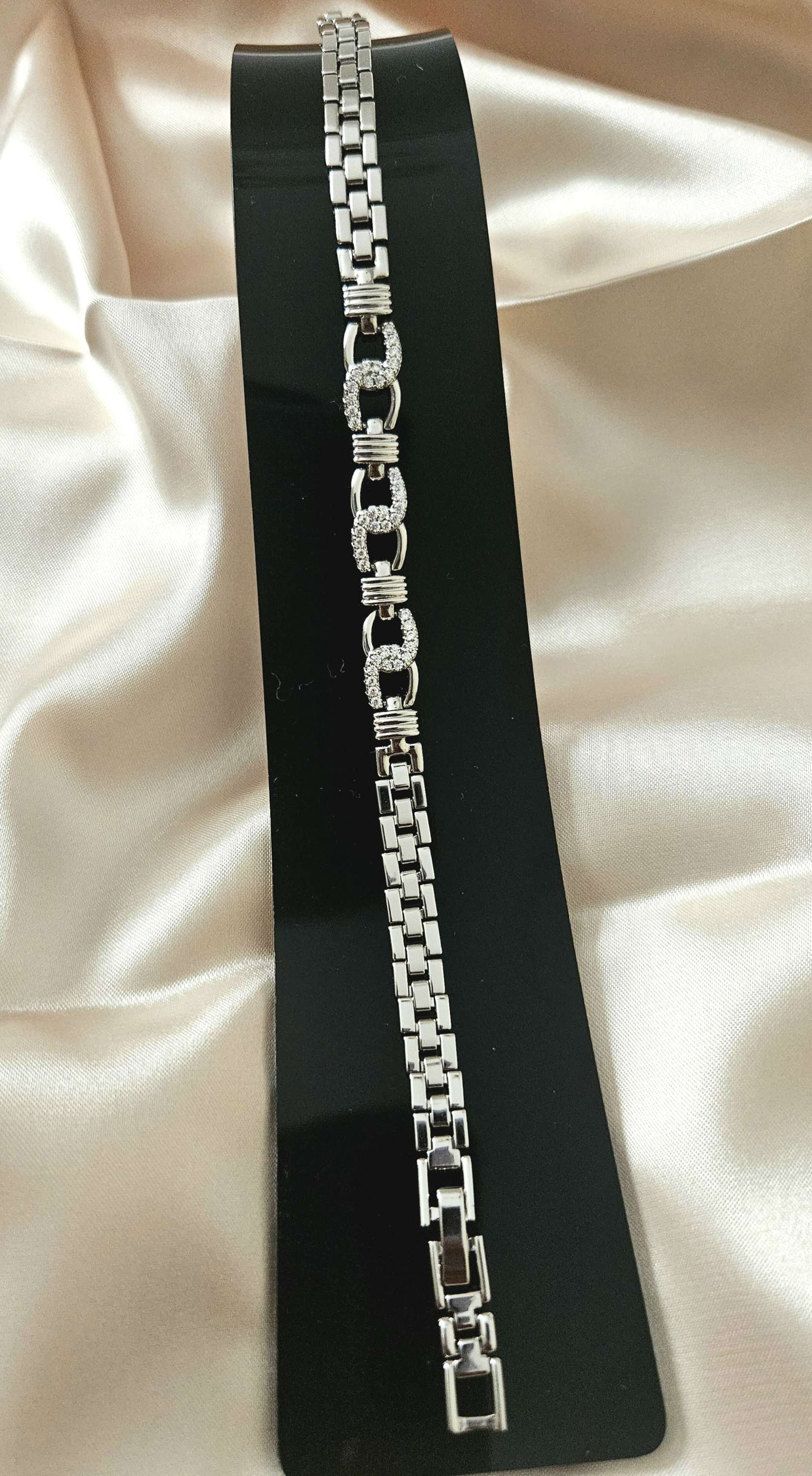 Joana Silver Matrix Bracelet image 0