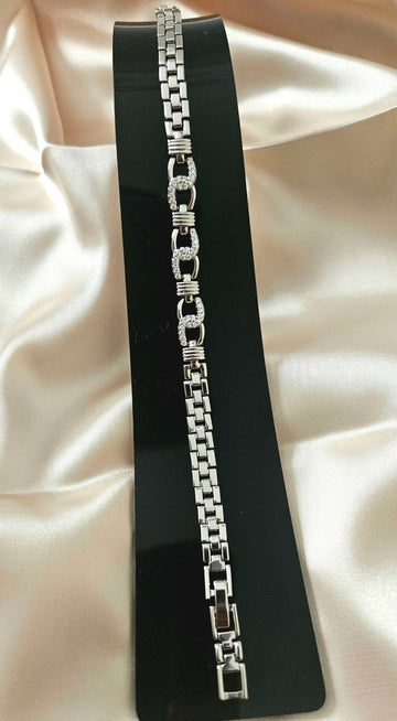 Joana Silver Matrix Bracelet image 0