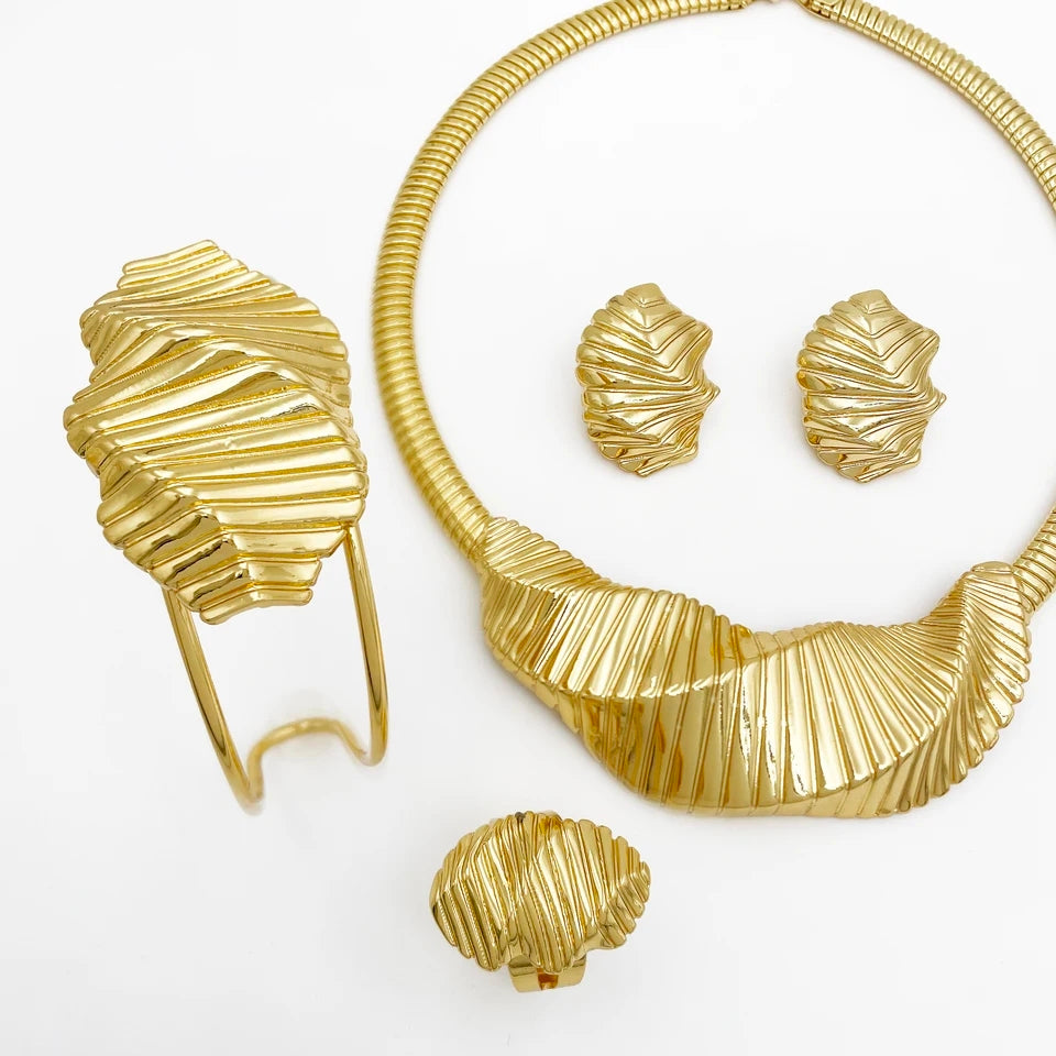 Gbemisola Swirl Jewelry Set image 2