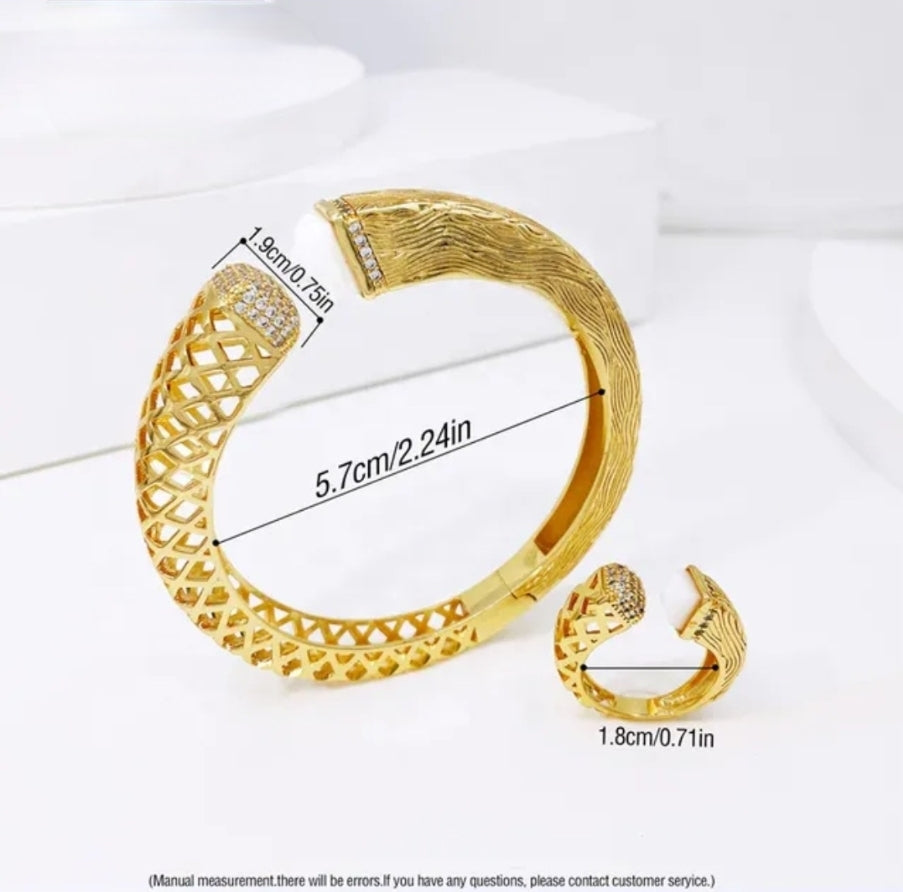Khloe Bangle & Ring Set  image 4