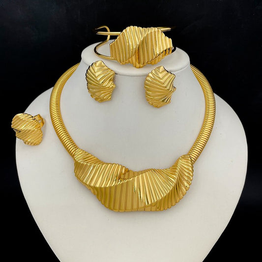 Gbemisola Swirl Jewelry Set