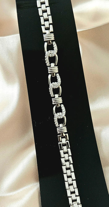 Joana Silver Matrix Bracelet