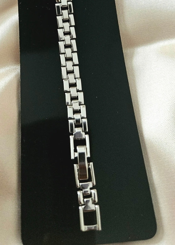 Joana Silver Matrix Bracelet image 3