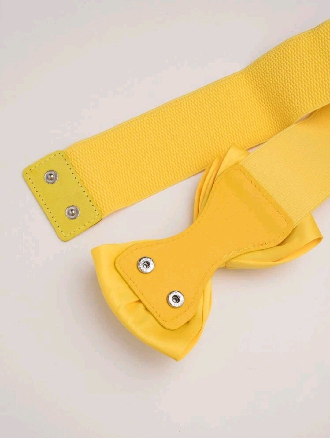 Bow Decor Elastic Waist Belt image 6