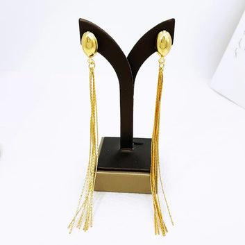 Olaide Golden Tassle Earring