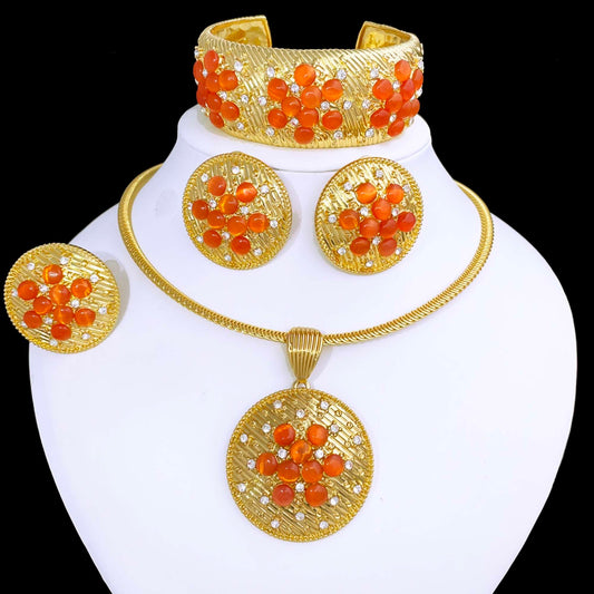 Rings, necklace, bracelet and earrings, rings, necklace, bracelet and earrings.