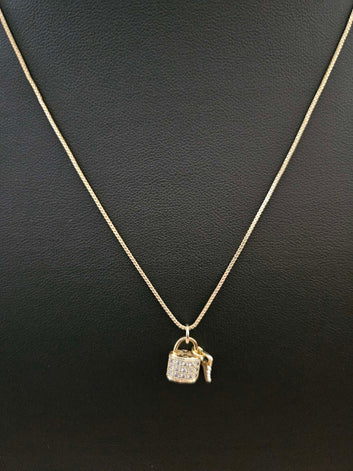 Enchanted Lock & Key Necklace