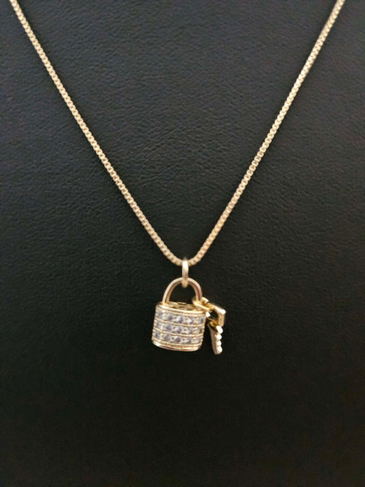 Enchanted Lock & Key Necklace