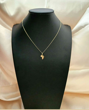 Golden Continent Necklace