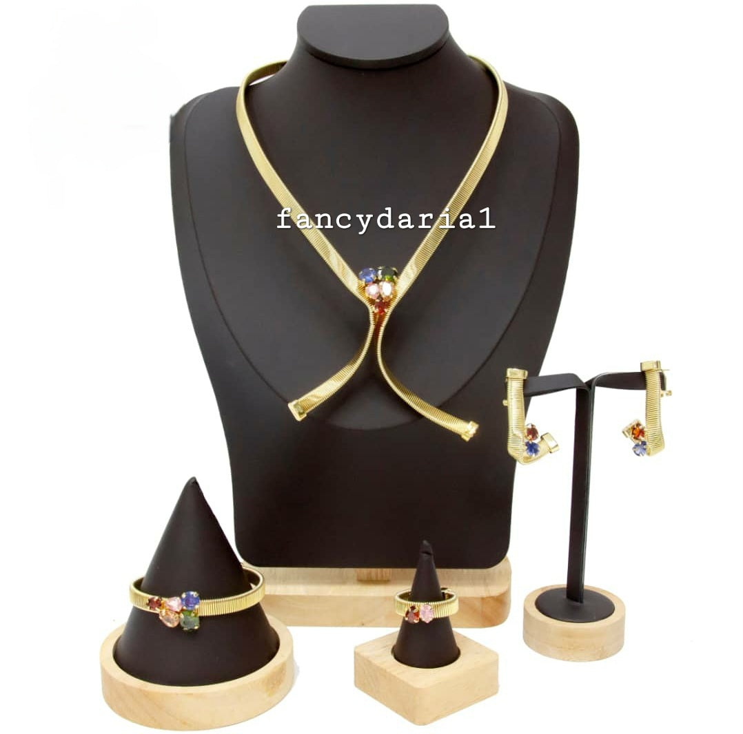 Adenike  Brazilian Necklace Set image 0