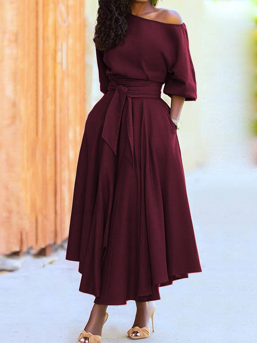 Oblique Belted Dress image 2
