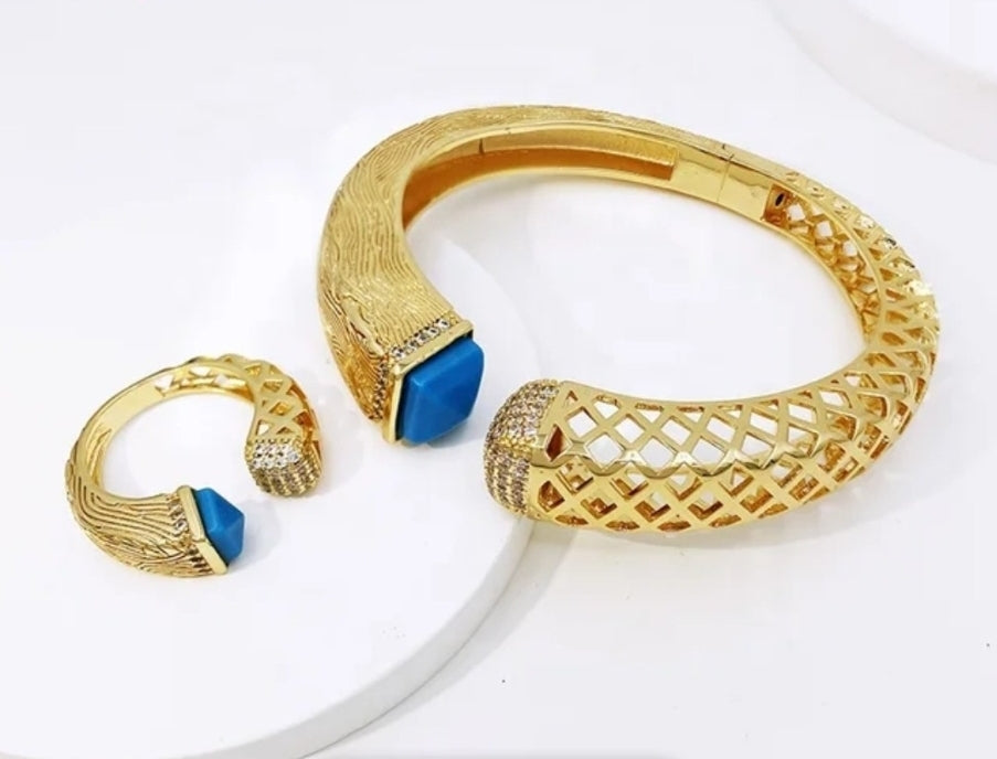 Khloe Bangle & Ring Set  image 2