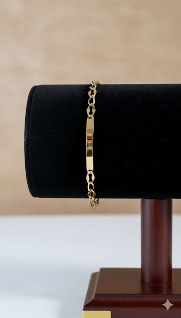 Adeloro Gold Link Bracelet – 18K Gold-Plated Chain Bracelet for Men & Women | Waterproof, Non-Tarnish, Luxury Everyday Jewelry by FancyDaria