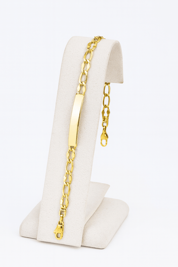 Adeloro Gold Link Bracelet – 18K Gold-Plated Chain Bracelet for Men & Women | Waterproof, Non-Tarnish, Luxury Everyday Jewelry by FancyDaria